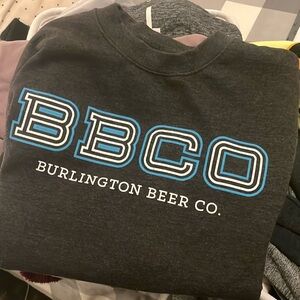 Burlington Vermont 
Burlington Beer Company sweatshirt.
